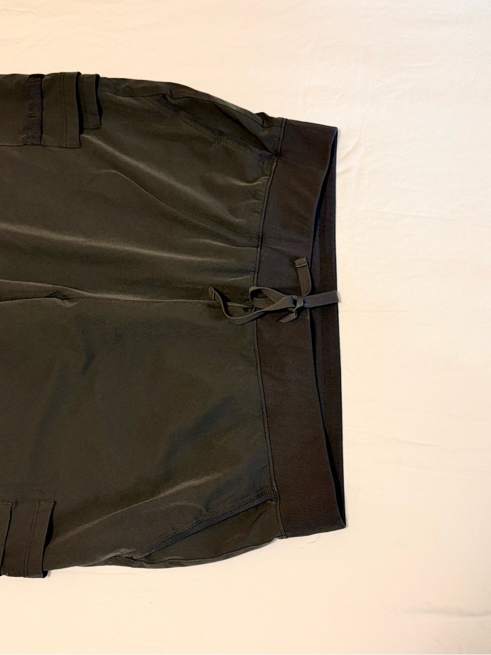 WhisperLite Cargo Scrub/Jogger Pants with Drawstring Waist | Pewter - Picture 2 of 11